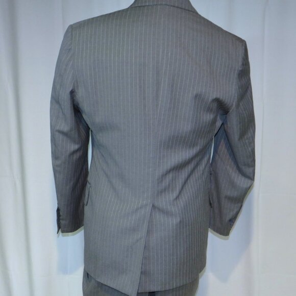 Tom Ford Shelton Gray Stripe Current Two Button Suit 40R - Picture 11 of 16